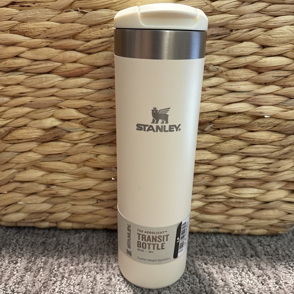 Stanley Other - Stanley 20oz Cream Aerolight Transit  Stainless Steel Tall & Skinny Brand NWT
